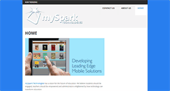 Desktop Screenshot of mysparktech.com